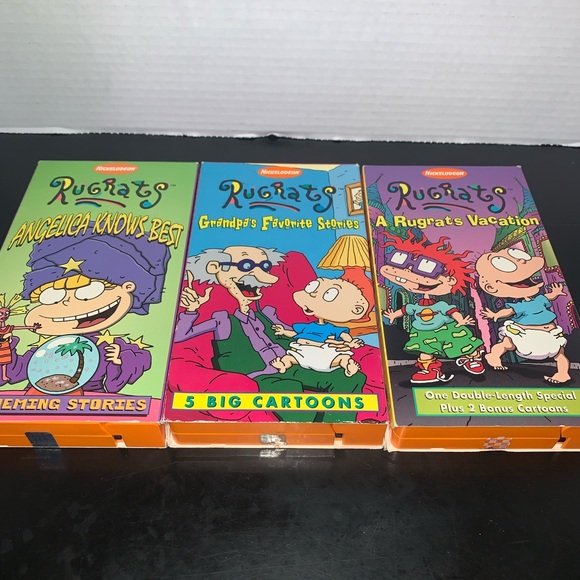 Rugrats VHS bundle 3 Set - Picture 1 of 3